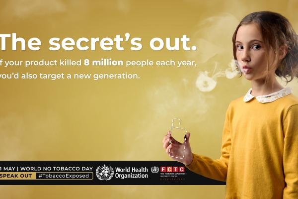 #TobaccoExposed - New WHO campaign for a tobacco-free generation